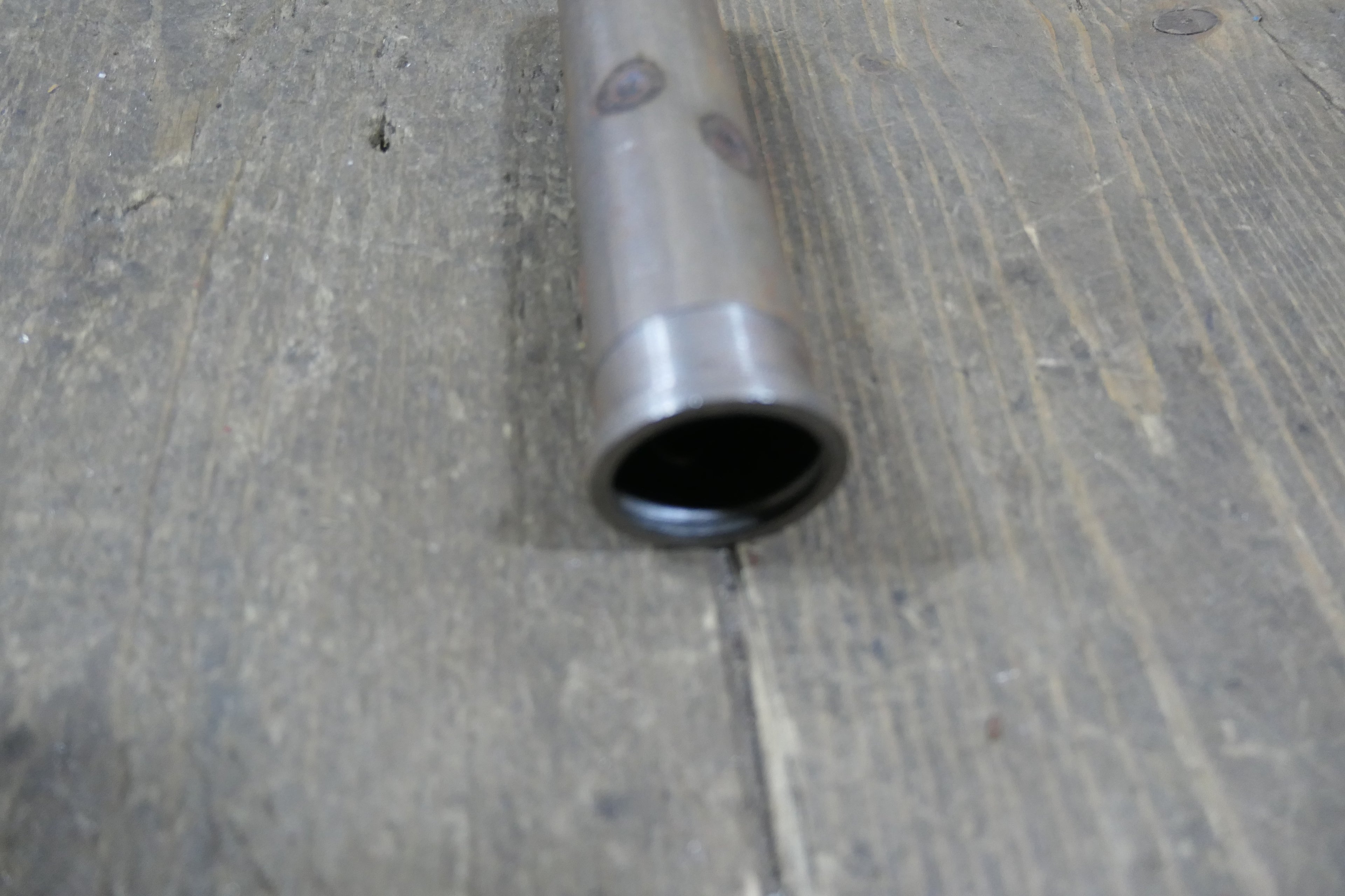 Honda C100 C102 C105 C50 ,Throttle Pipe, Genuine NOS  Honda Part Number 53141-001-010