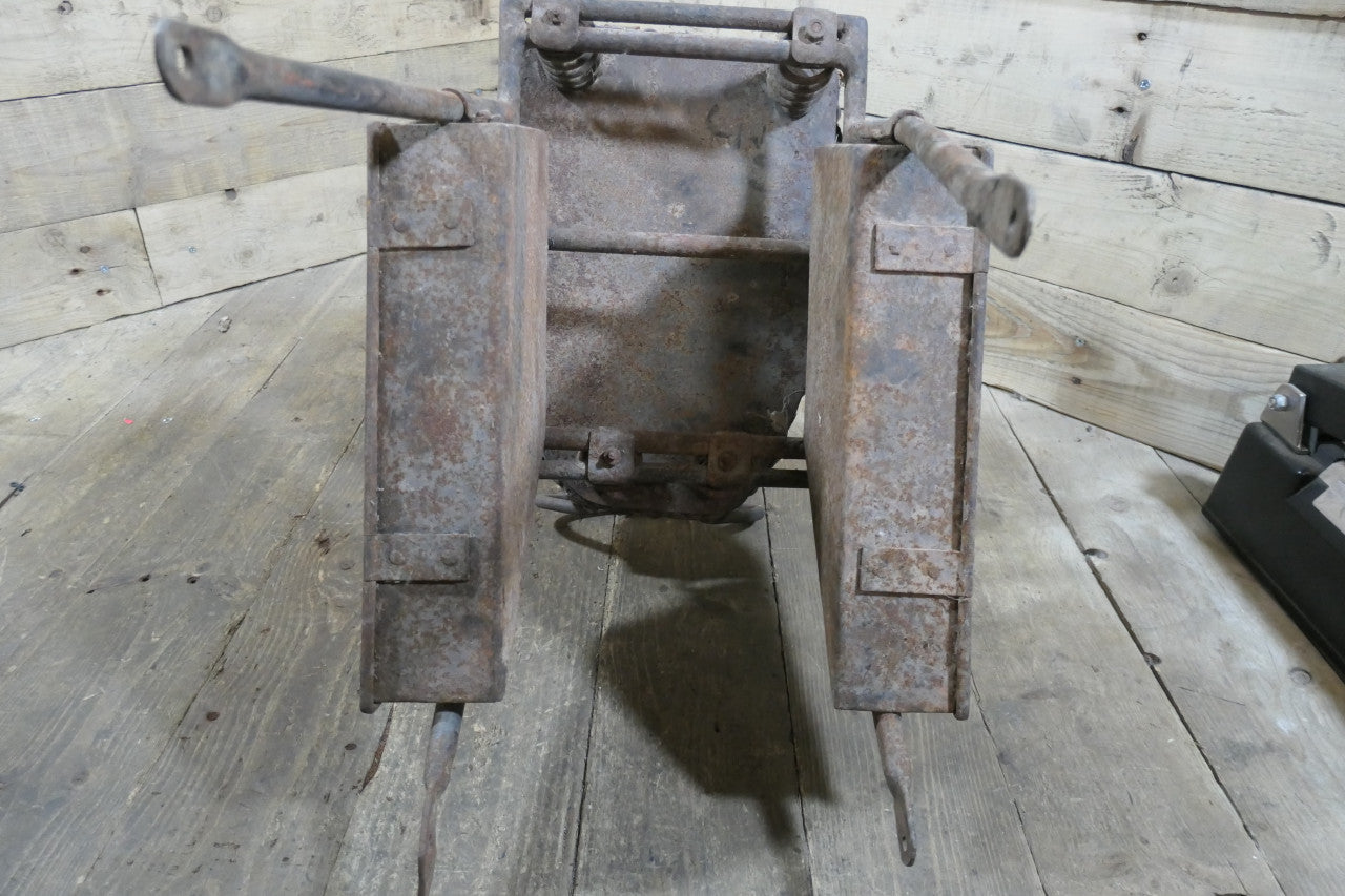 Royal Enfield Model 180 ,Rear Seat and Tool Boxes, Good Solid Condition
