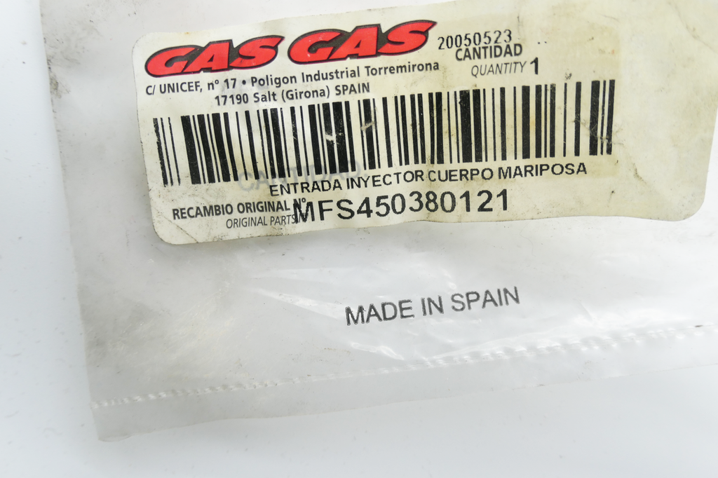Gas Gas 450 ,Butterfly Valve Body Injector, Intake MFS450380121