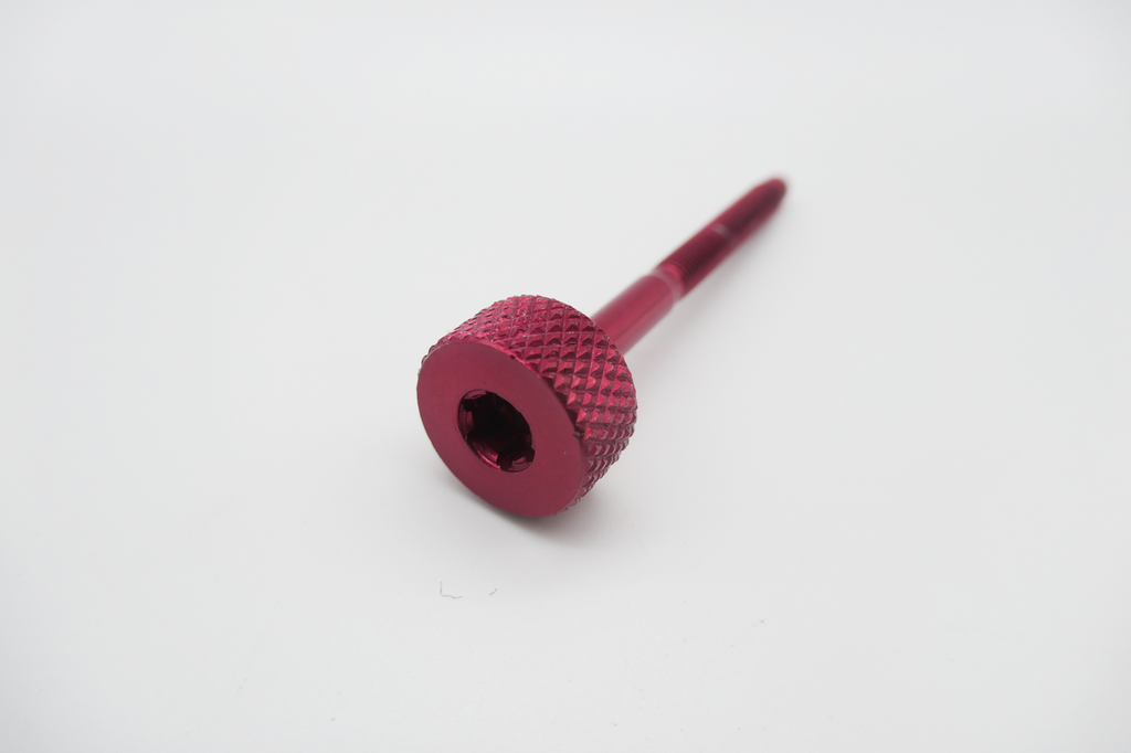 Gas Gas TXT Anodised Red ,Air Filter Cage Bolt, Genuine NOS BT795202811