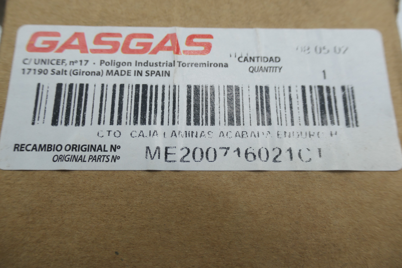Gas Gas EC Intake Reed Valve Block With Reed Valves, Genuine, NOS, ME200716021CT available at Moto-Classic from 95