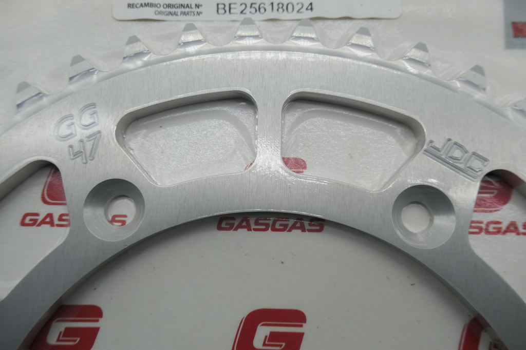 Gas Gas EC 2T EC 4T EC450F ,49T Rear Sprocket, Genuine NOS BE25618024
