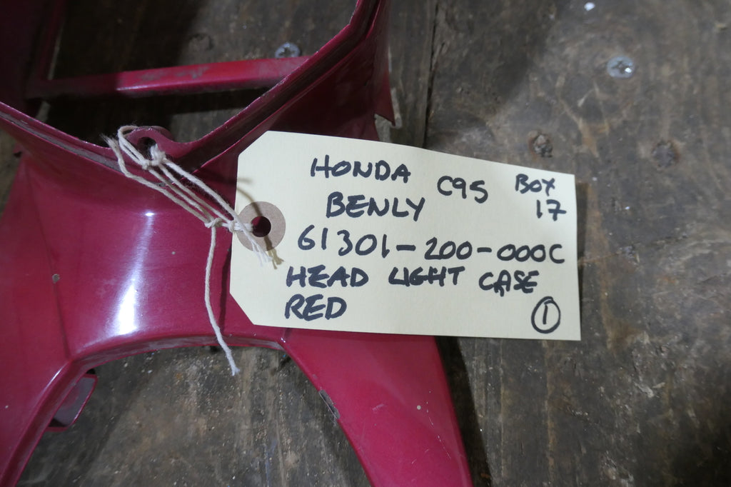 Honda C95 CA 95 ,Headlight Casing, Used Part Honda Part Number 61301-200-000