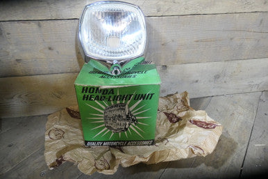 Honda CB 92 Headlamp Unit, NOS,  3310-120-3000/3312-120-2813