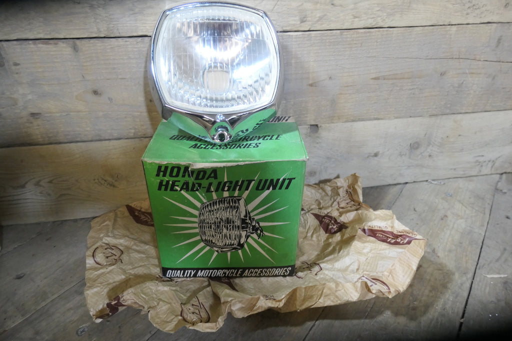 Honda CB 92, Headlamp Unit, Genuine NOS Honda Part Number 3310-120-3000