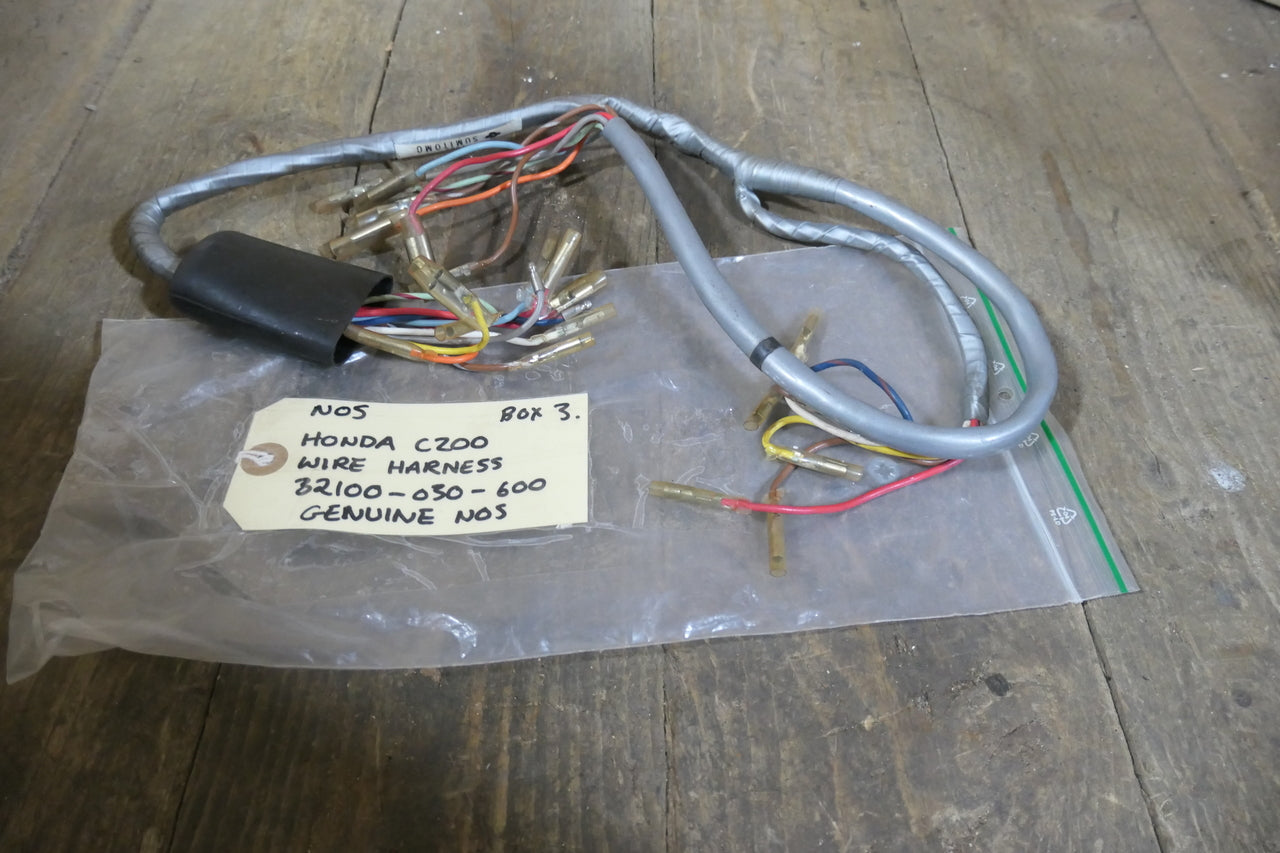 Honda C200 ,Wiring Harness, Genuine NOS Honda Part Number 32100-030-600