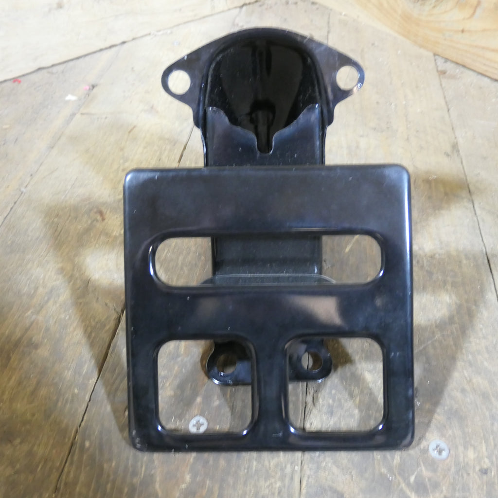 Honda CB250K4 CB350K4 ,Number Plate Bracket, Genuine NOS Honda Part Number 84701-344-600B