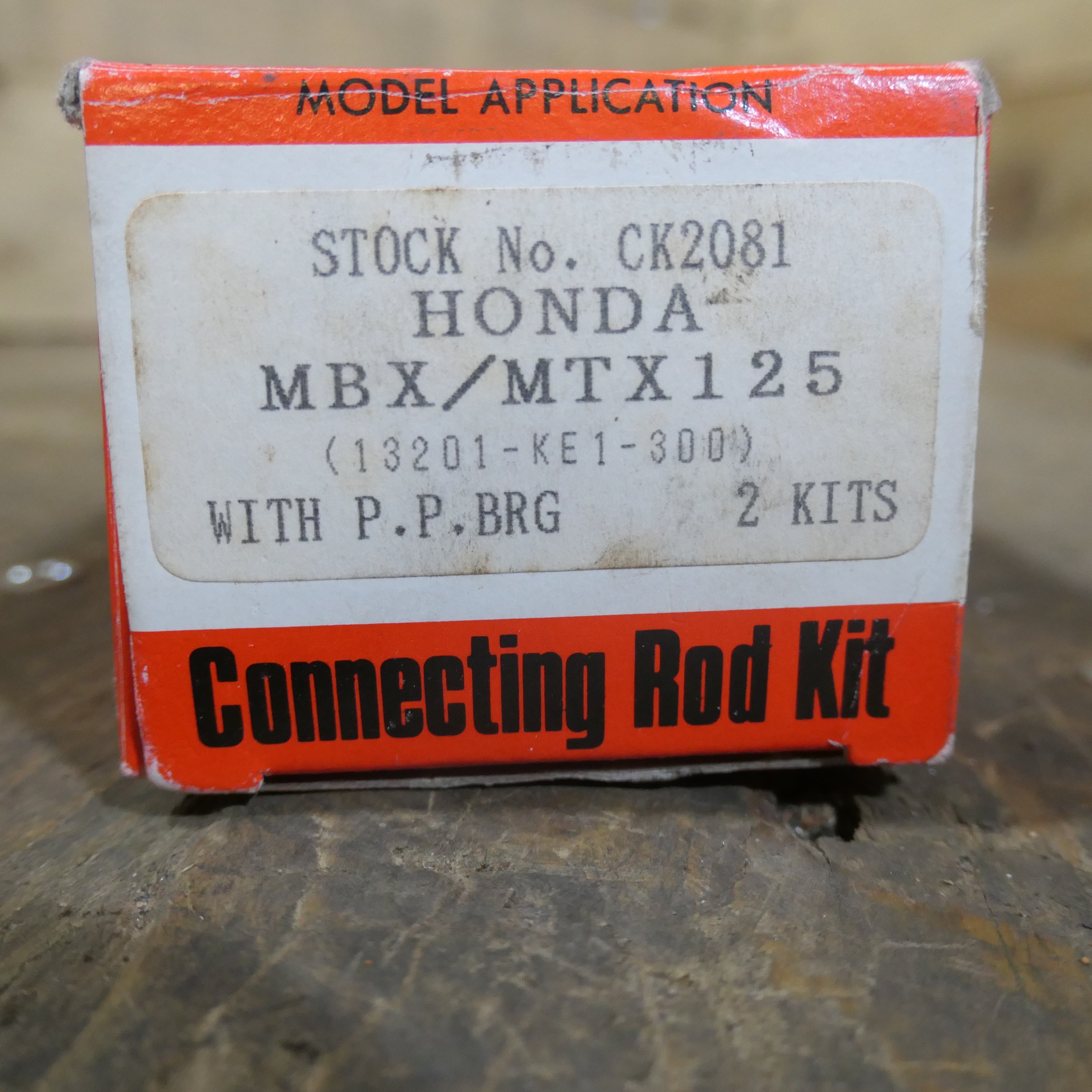 Honda MBX MTX ,Con-rod Kit, Genuine NOS Honda Part Number 06381-KE1-P00.
