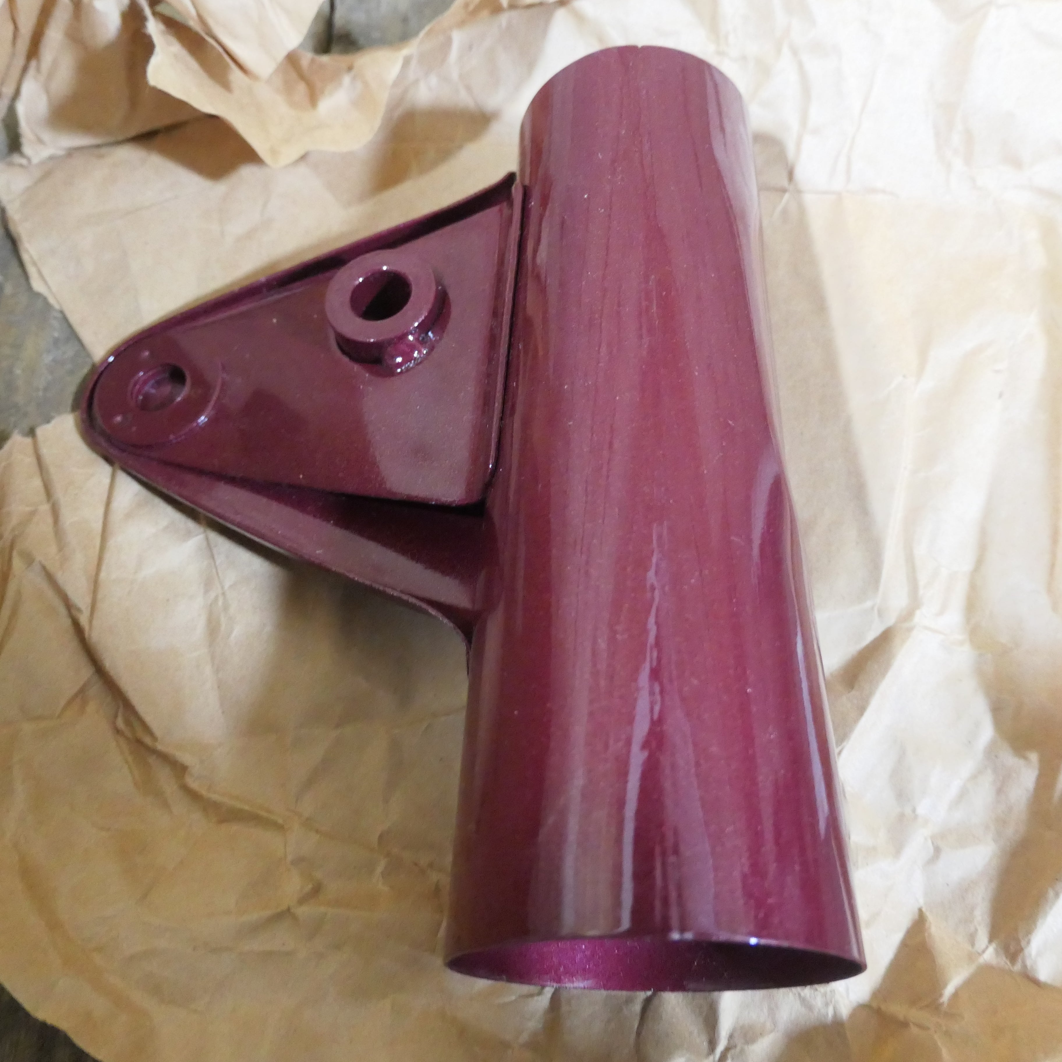 Honda CB250 CB350 ,Front Fork Cover, NOS Honda Part Number 51602-344-670MT