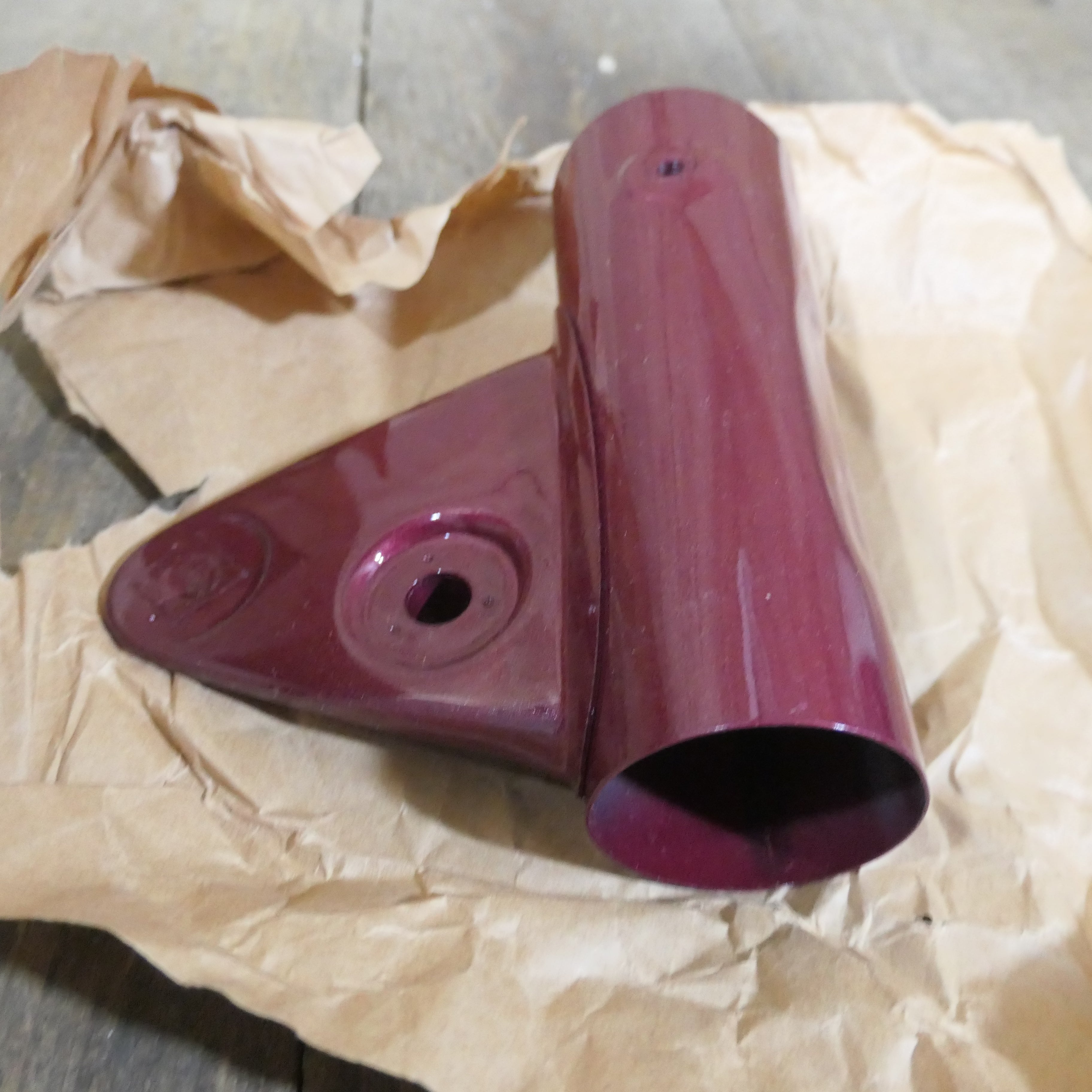 Honda CB250 CB350 ,Front Fork Cover, NOS Honda Part Number 51602-344-670MT