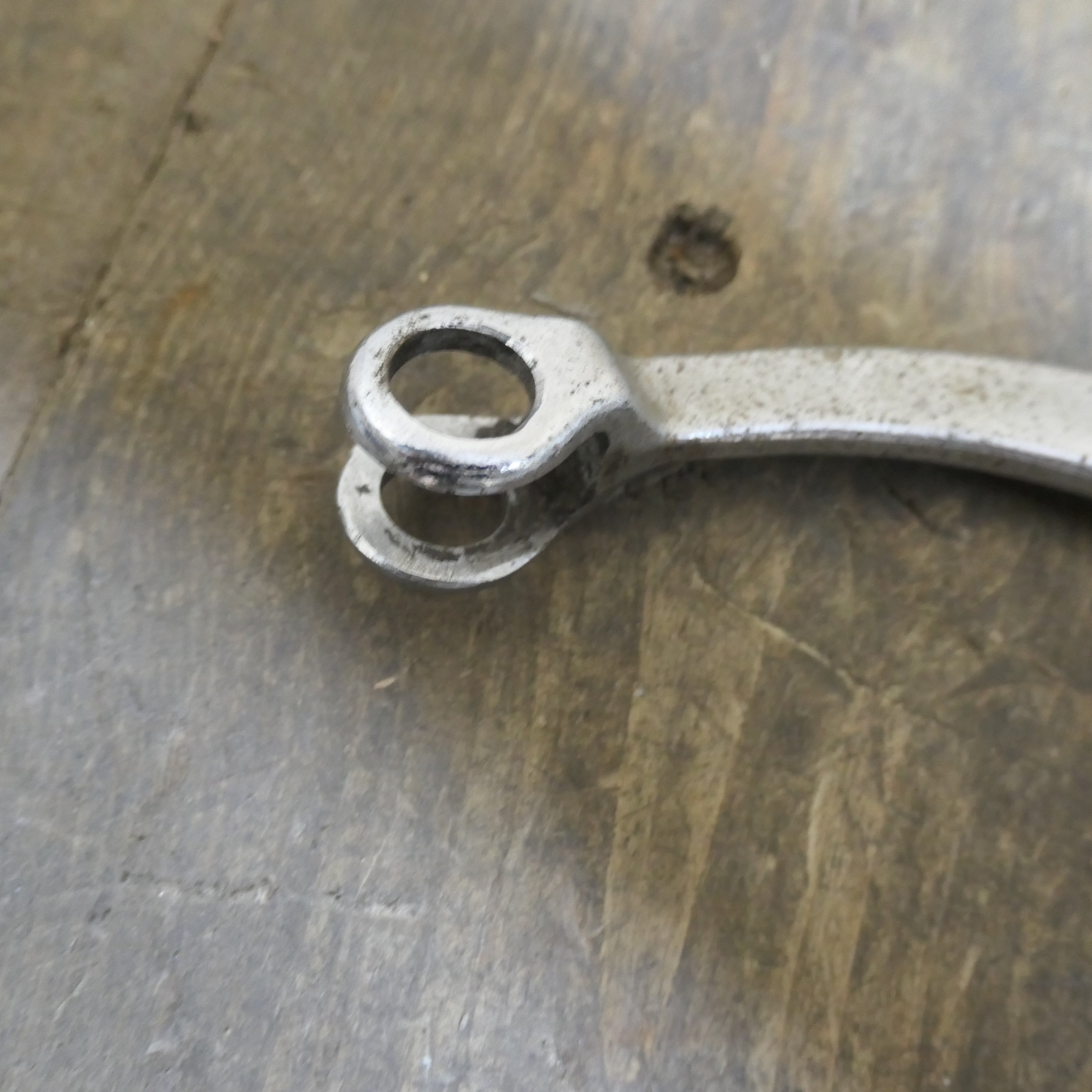 Honda CB92/CB95, Front Brake Arm, Used Part. 45411-205-020.