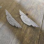 Velocette Metal ,Winged Toolbox Badge,  LE Vogue