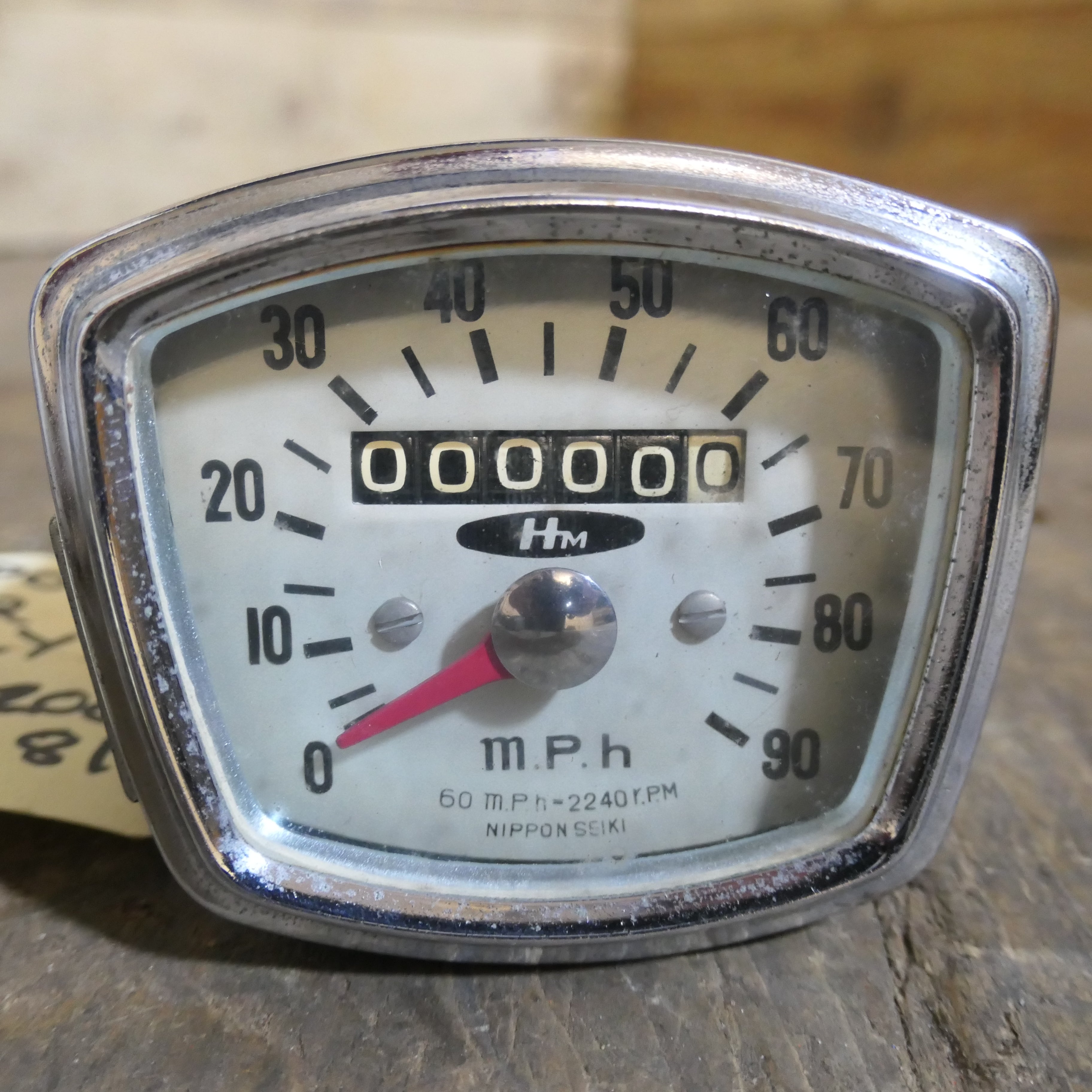 Honda CB92 C92 C95, Speedometer, Used,  Part No 37200-200-810