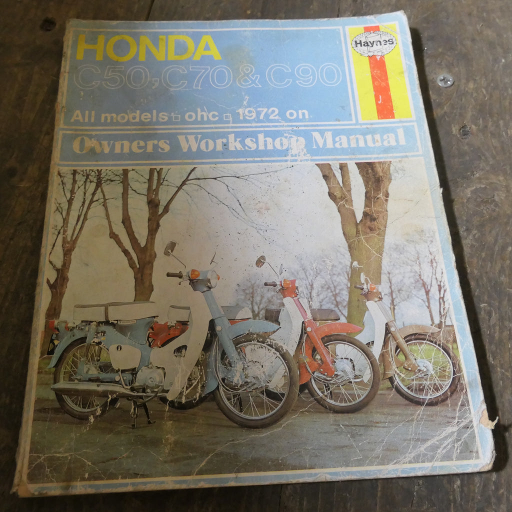Honda C50 C70 C90 OHC All Models from 1972 onwards Used.