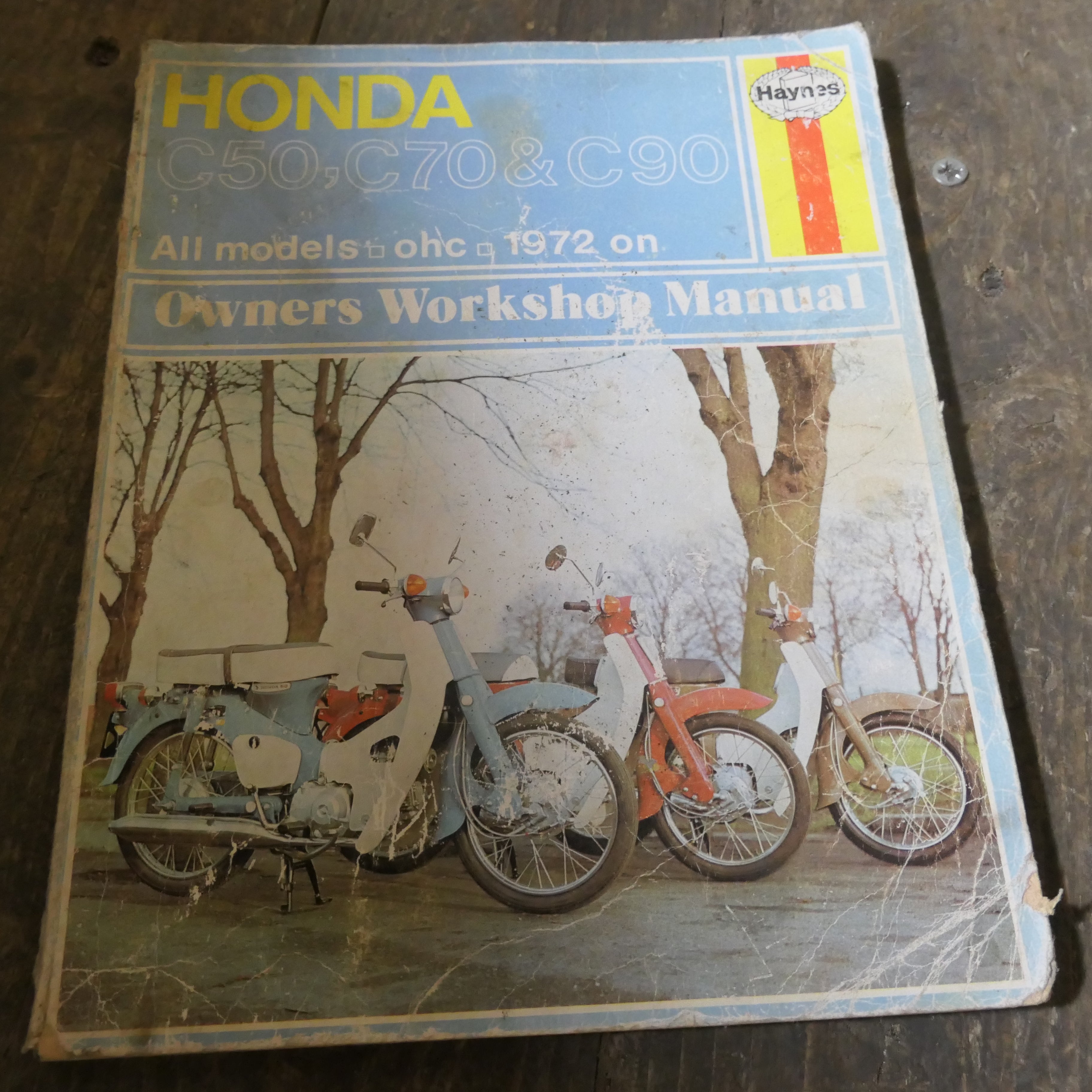 Honda C50 C70 C90 OHC All Models from 1972 onwards Used.