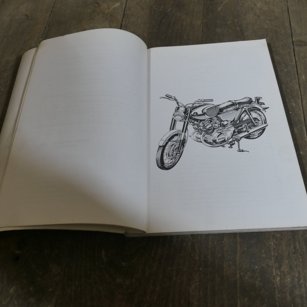 ,1967 Honda CB125 CB160 Parts List Book,