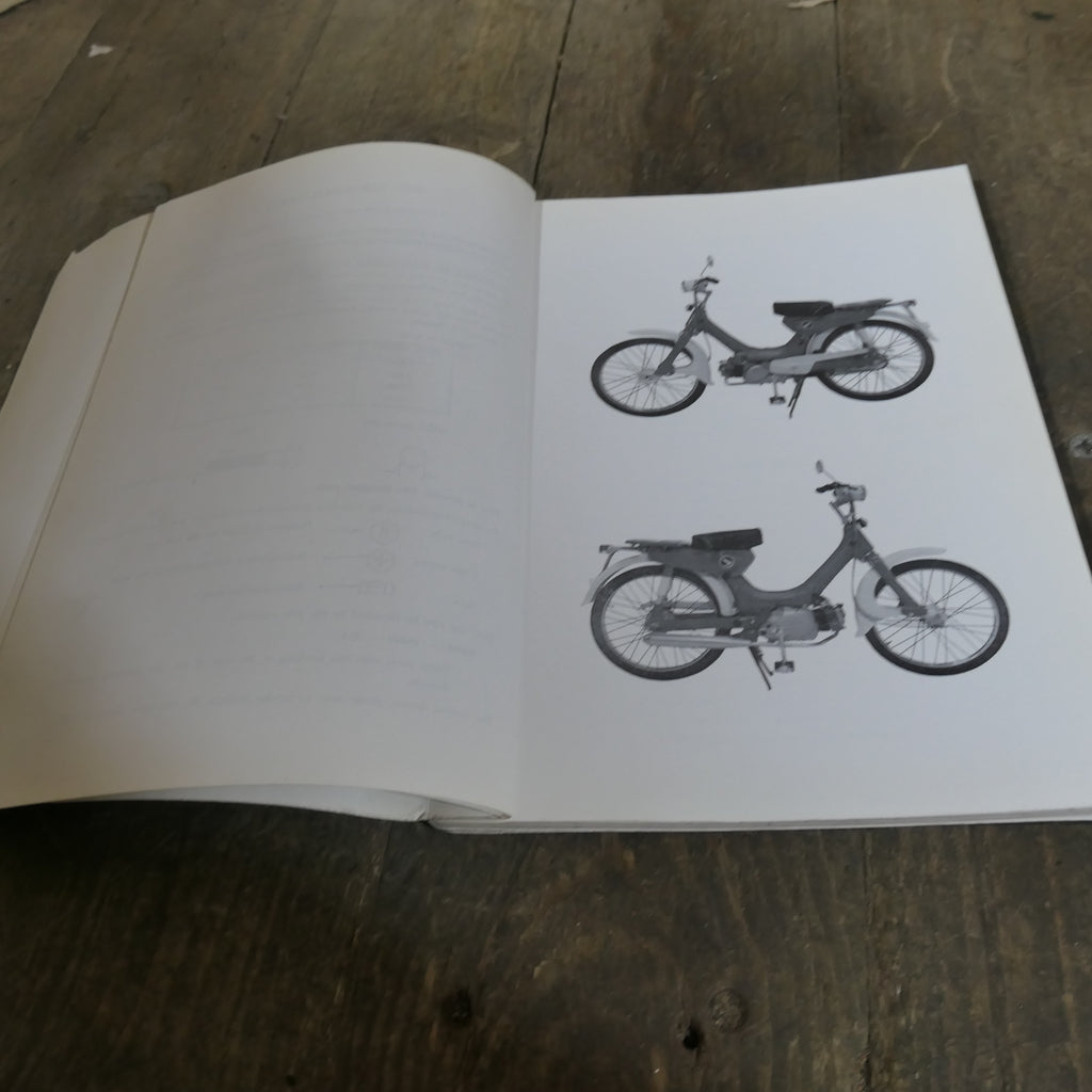 Honda PC50 Genuine Honda Parts List Book.