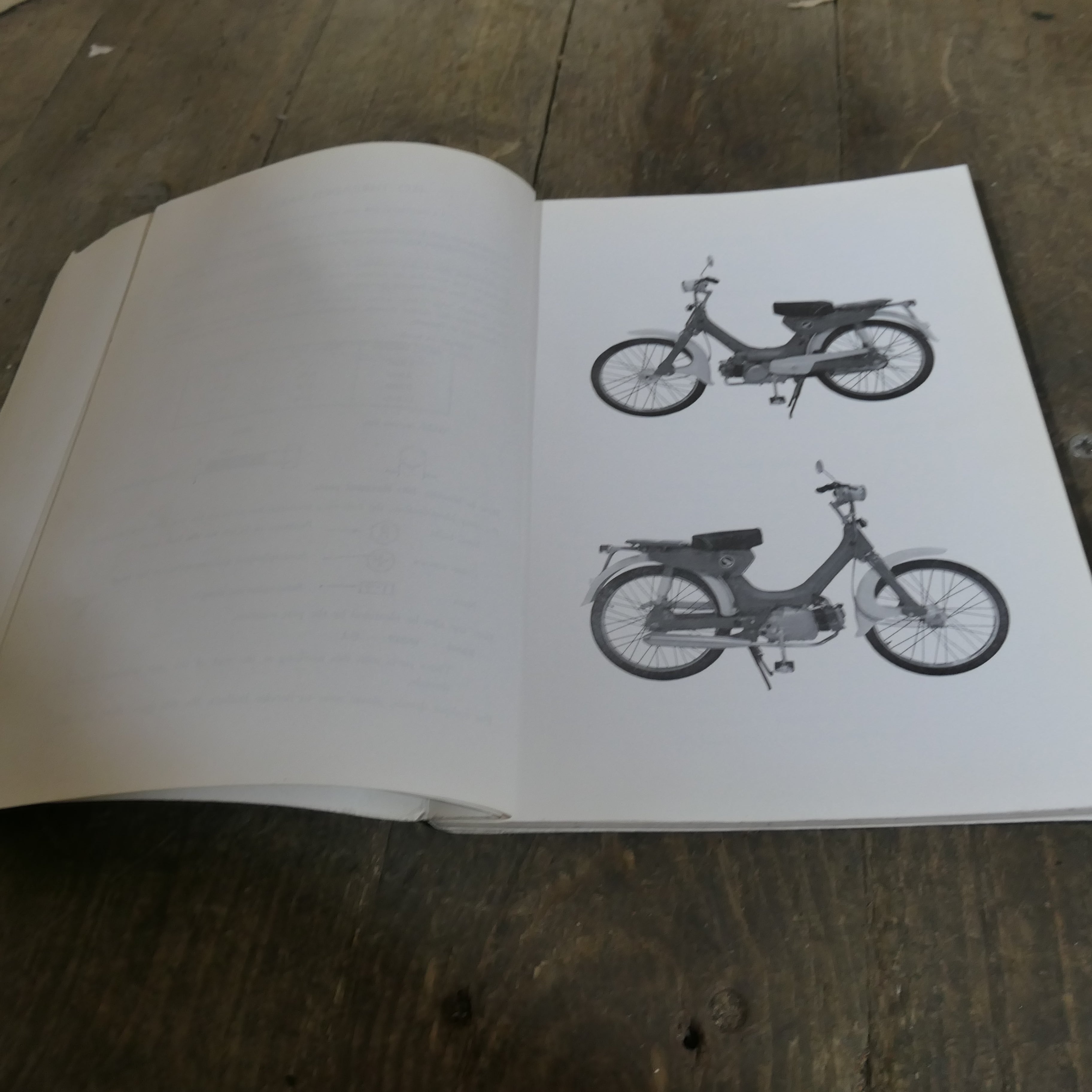 Honda PC50 Genuine Honda Parts List Book.