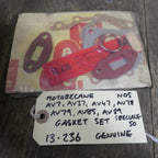 AV7 ,Motobecane Gasket Set, also fits AV37 AV47 AV78 AV79 AV85 AV 89 Speciale 50
