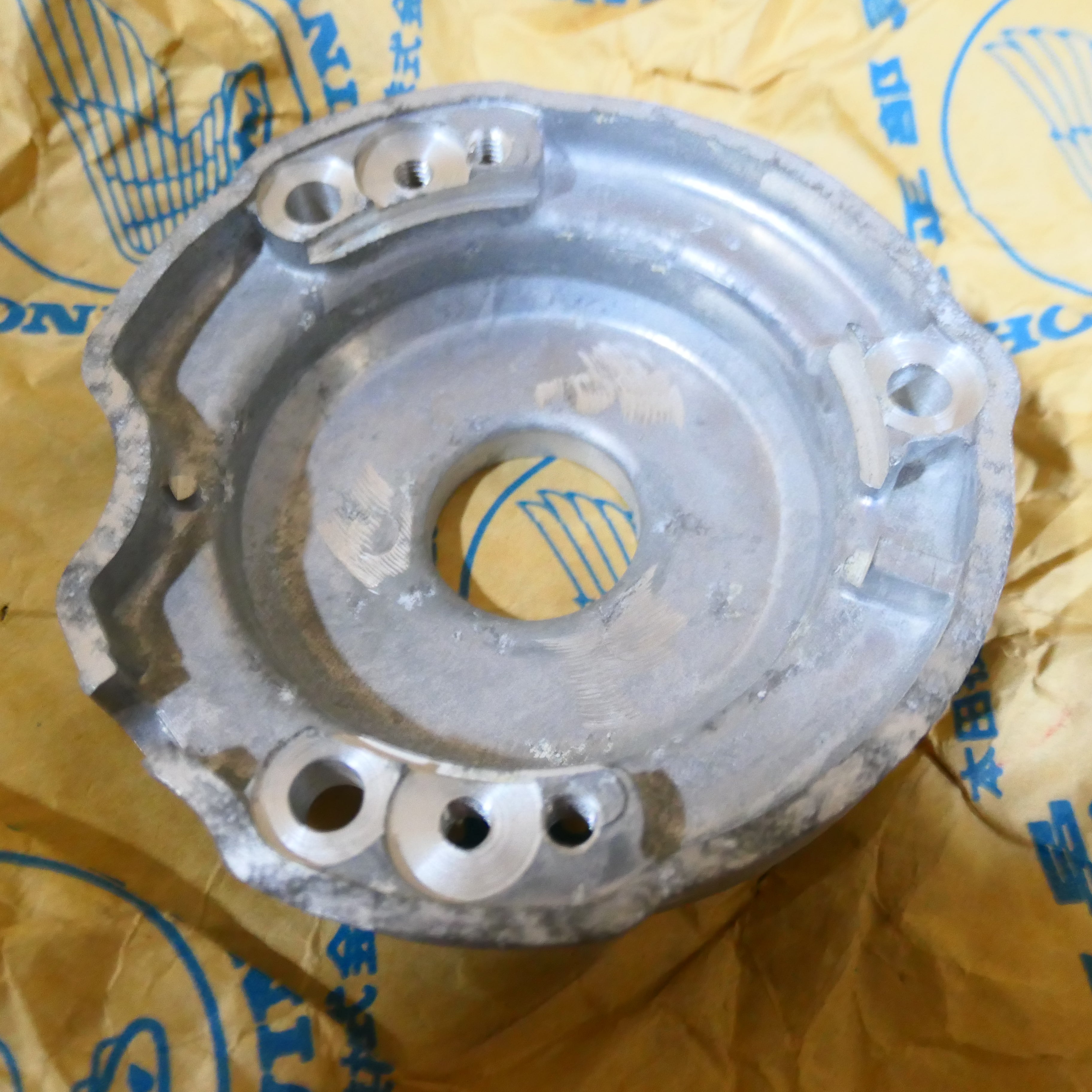 Honda CB125 ,Points Back Plate, Genuine NOS Honda Part Number 30361-246-030