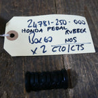 Honda C70 C75 ,Gear Shift Pedal Rubber, Genuine NOS Part Number 24781-250-000