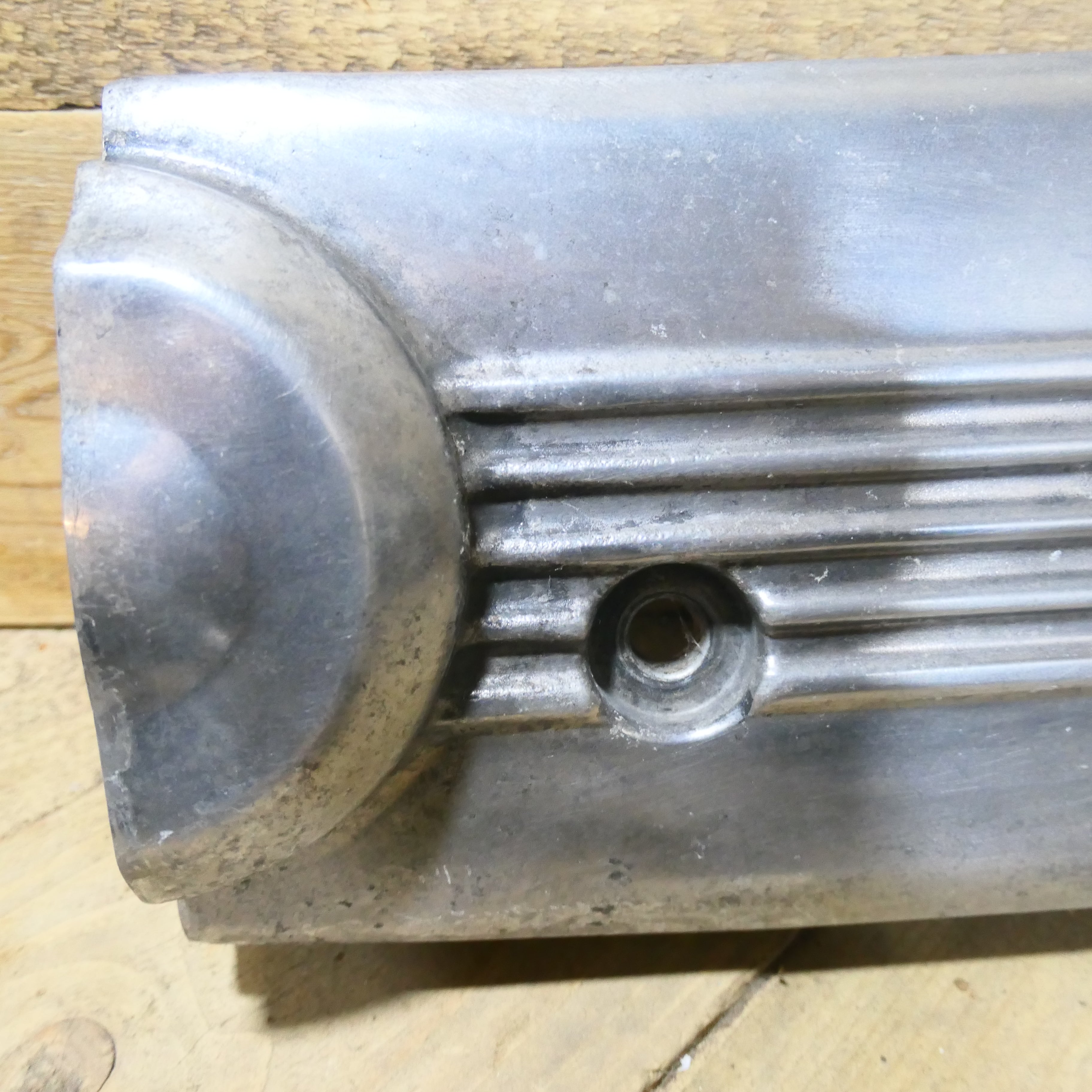 Honda GL1000 Gold Wing ,Engine Side Cover, Used Part Honda Part Number 11521-371-980.