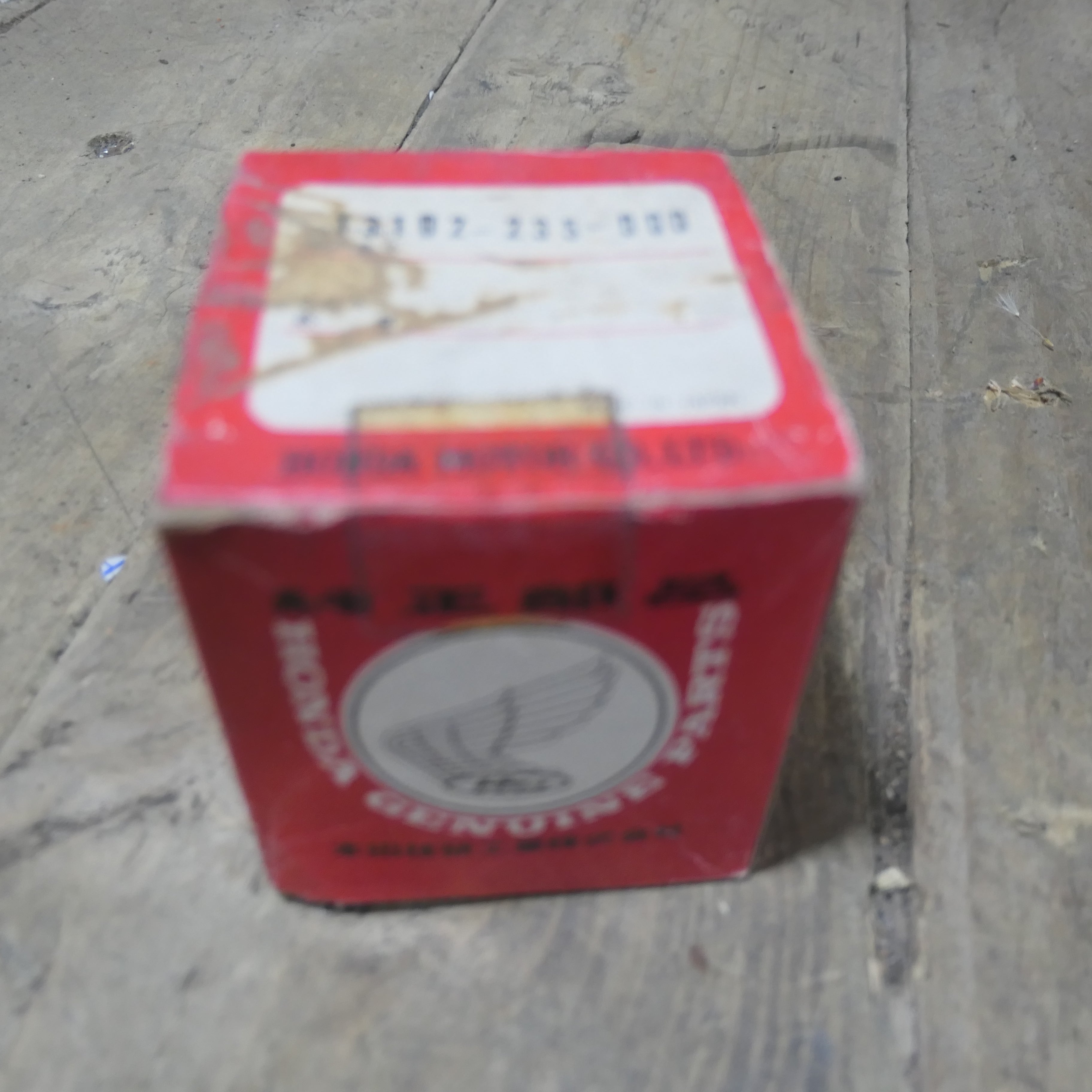 Honda CD175A CL175 CA175 ,Piston 0.25 Oversize, Genuine NOS Part Number 13102-235-000.