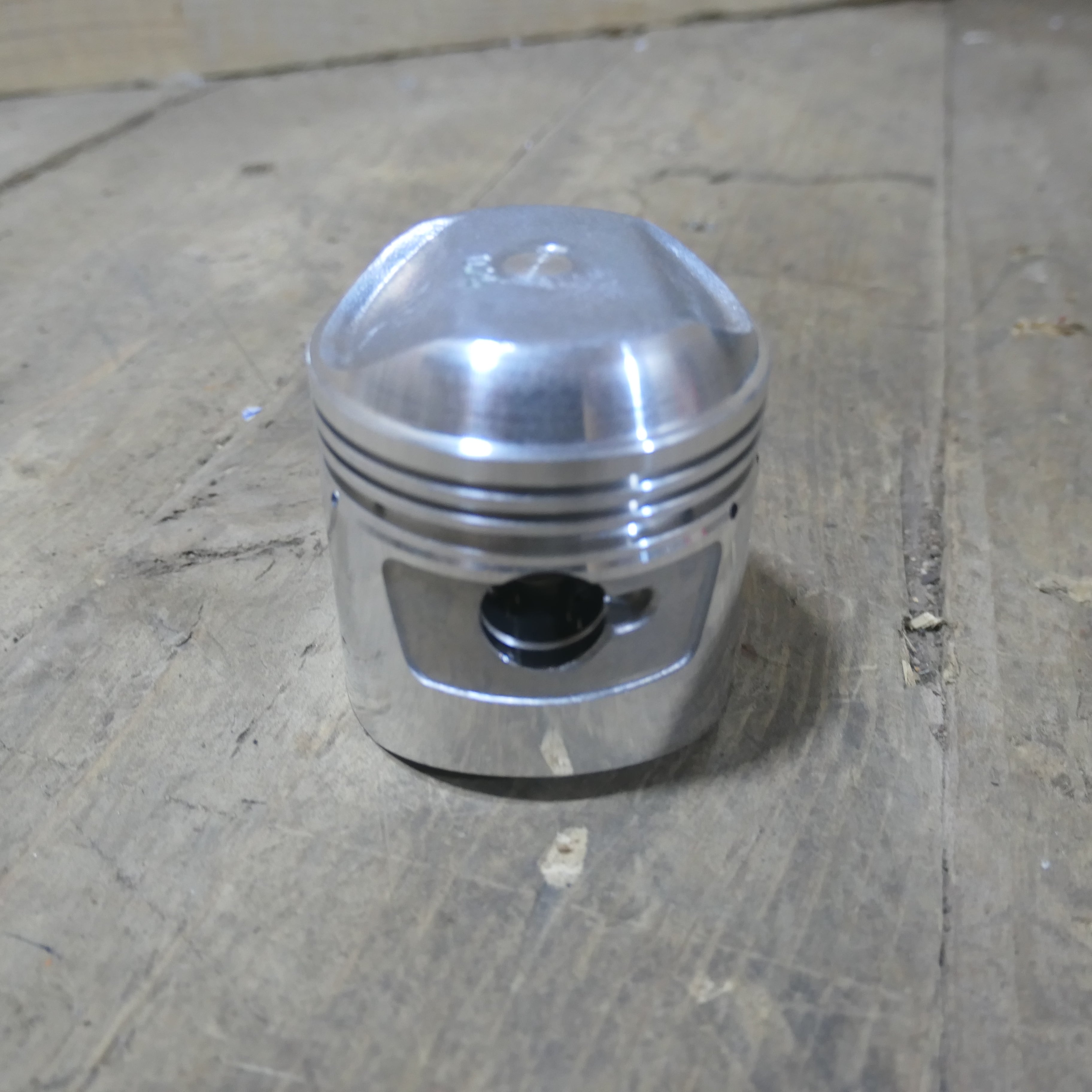 Honda CD175A CL175 CA175 ,Piston 0.25 Oversize, Genuine NOS Part Number 13102-235-000.