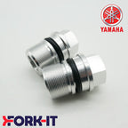 FITS ,YAMAHA TY175, Fork Top Nut Pair for 30mm Diameter Tubes