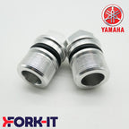 FITS ,YAMAHA DT100-125-175, Fork Top Nut Pair for 30mm Diameter Tubes