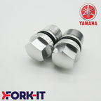 FITS ,YAMAHA YZ100, Fork Top Nut Pair for 30mm Diameter Tubes