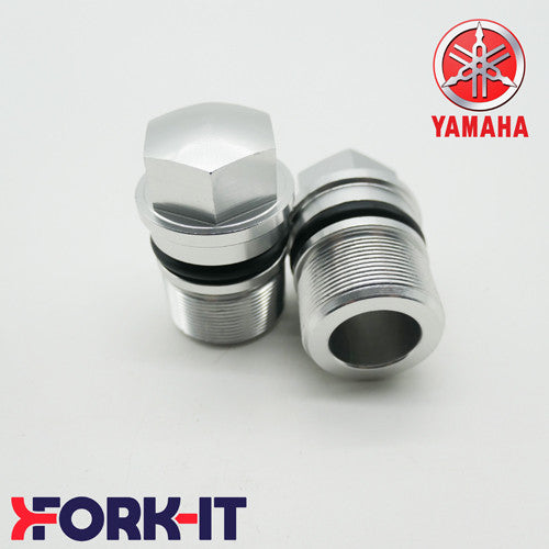 FITS ,YAMAHA YZ100, Fork Top Nut Pair for 30mm Diameter Tubes