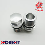 FITS,YAMAHA AT1 AT2 AT3 Fork Top Nut Pair for 30mm Diameter Tubes