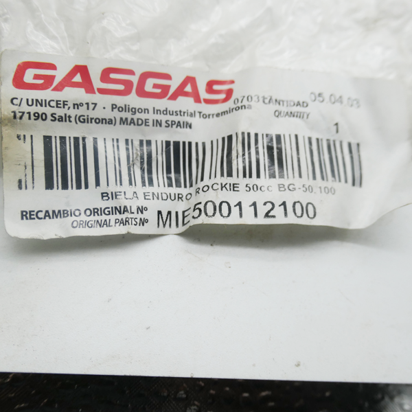Gas Gas TXT Rookie ,Con Rod Kit, MIE500112100