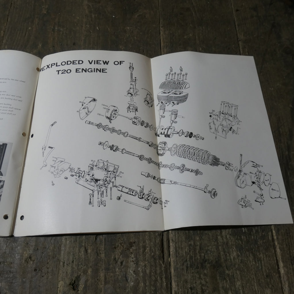Suzuki ,T20 250 Super Sport Service Guide,