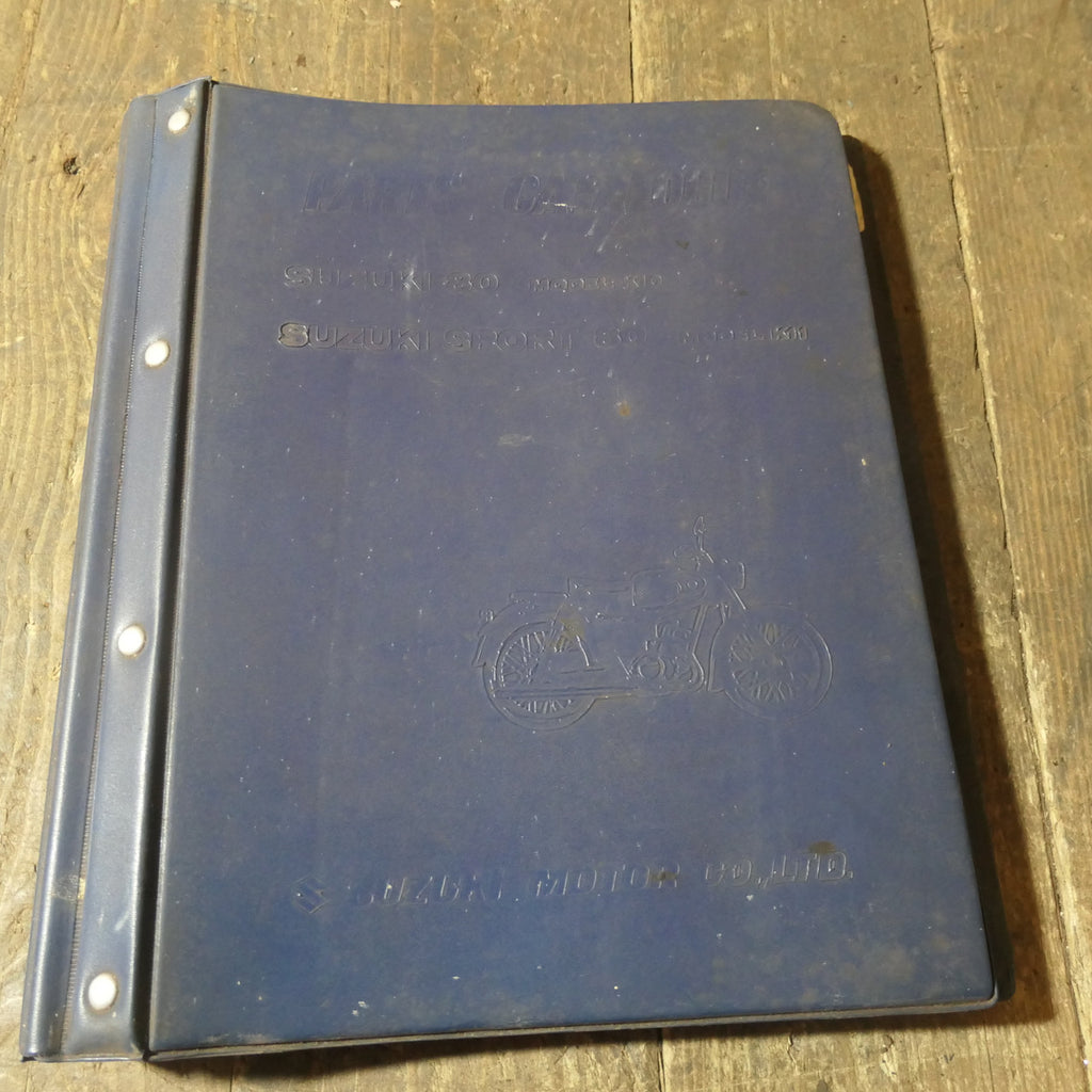 Suzuki K10 Sport 80 Model K11 ,Parts Catalogue, RARE