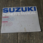 Suzuki ,T10 250 Owners Manual, Genuine Part RARE