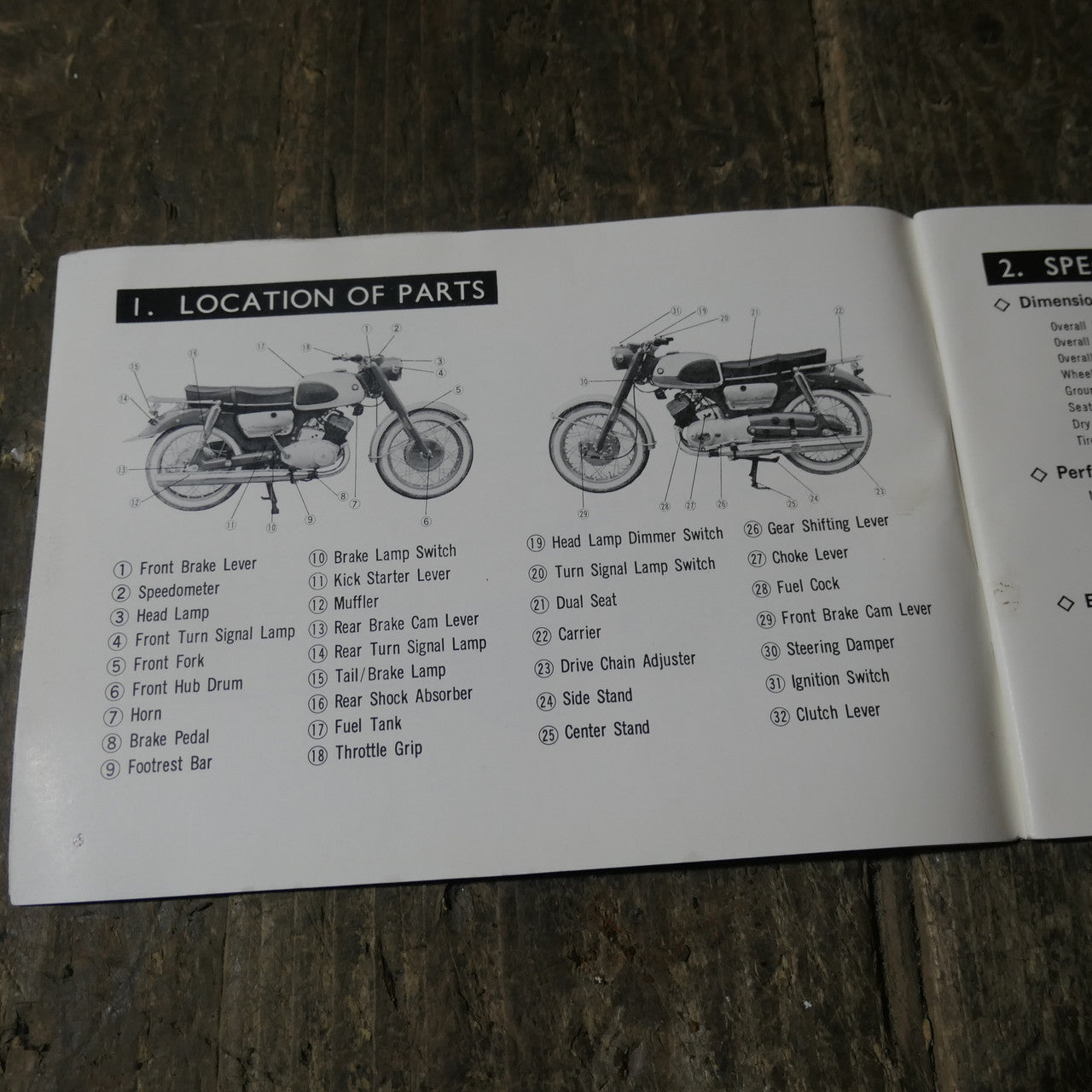 Suzuki ,T10 250 Owners Manual, Genuine Part RARE