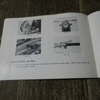 Suzuki ,T10 250 Owners Manual, Genuine Part RARE