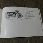Suzuki ,T10 250 Owners Manual, Genuine Part RARE