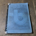 Honda C72 C77 ,Parts List Catalogue, 250cc 300cc.