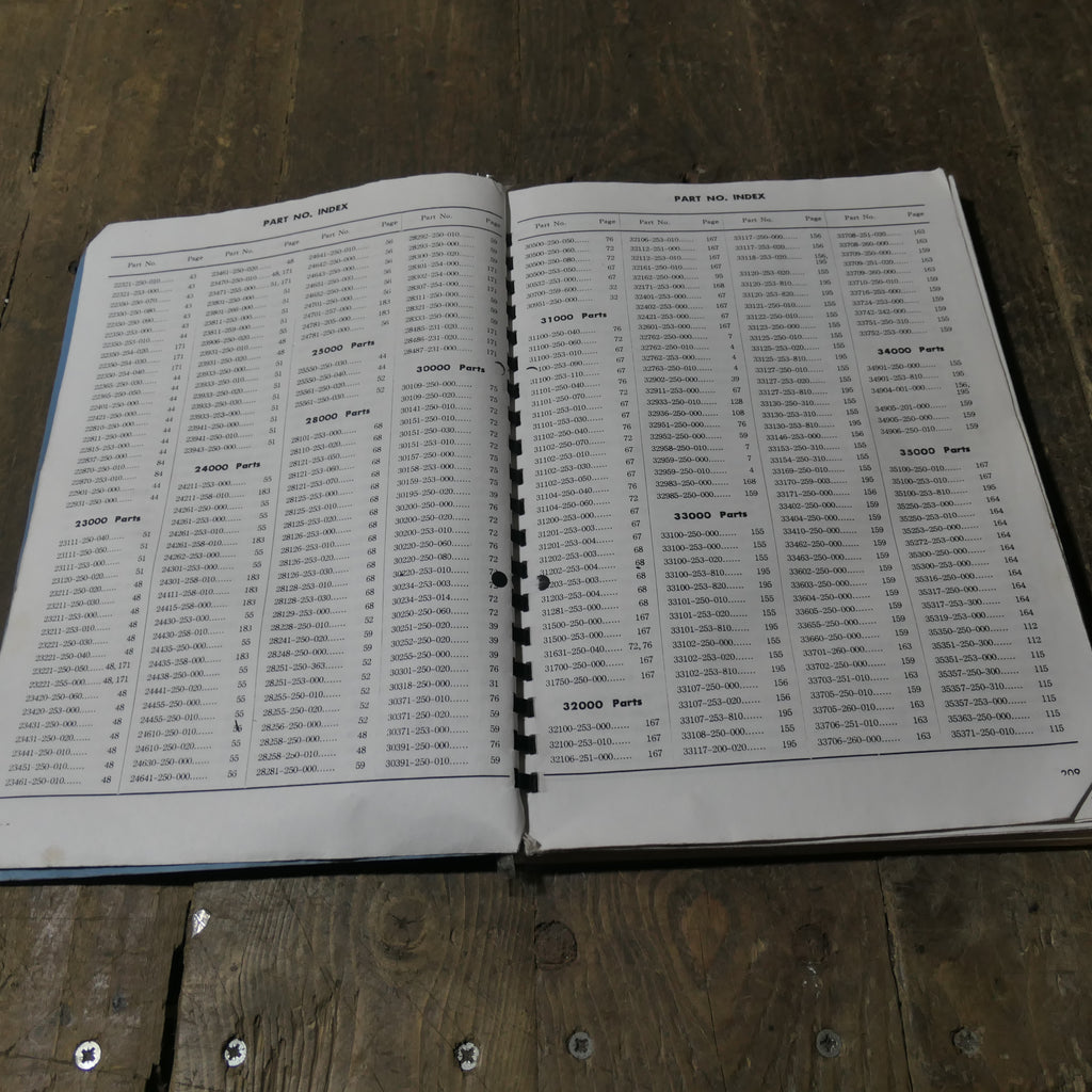 Honda C72 C77 ,Parts List Catalogue, 250cc 300cc.