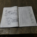 Honda C72 C77 ,Parts List Catalogue, 250cc 300cc.