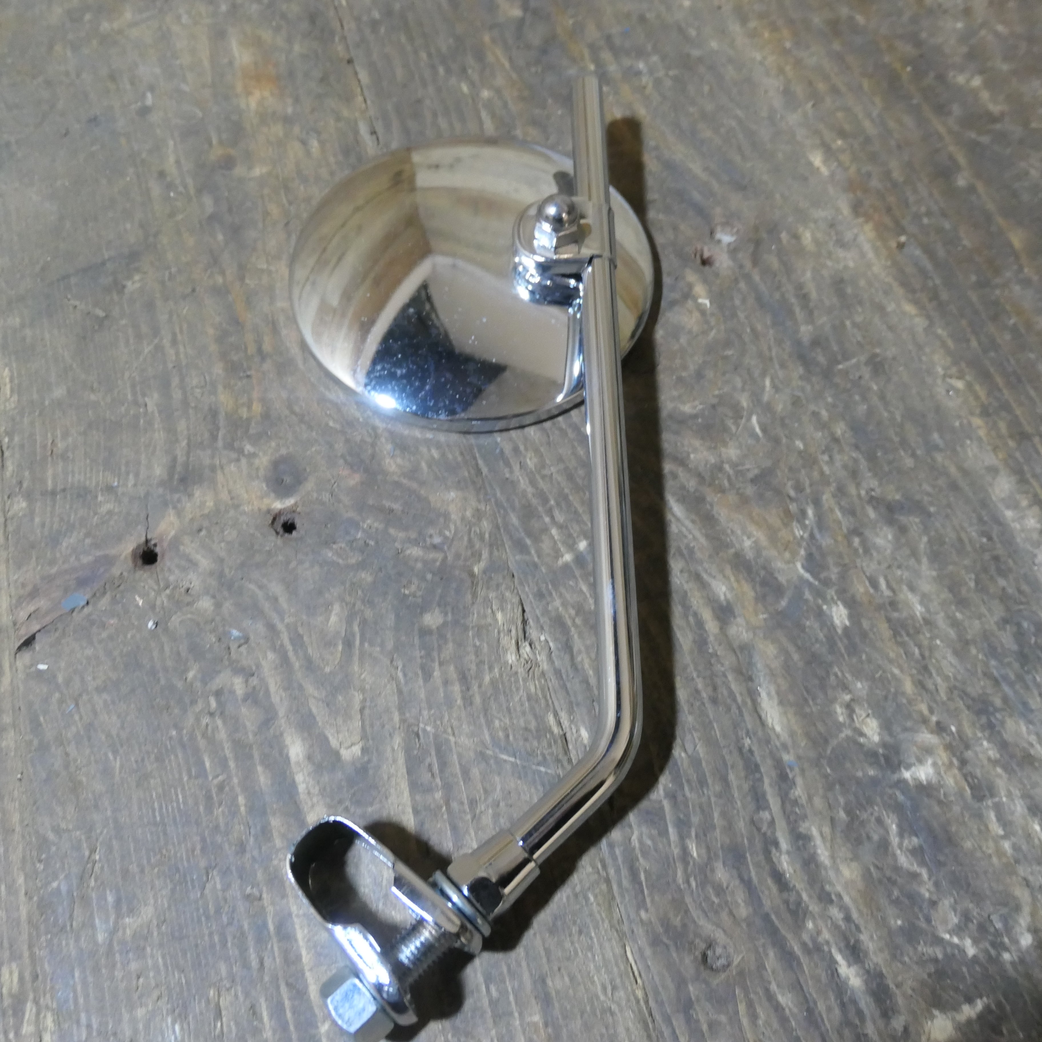 Honda, Yamaha, Suzuki, Kawasaki, Emgo Rear View Motorcycle Mirror,  NOS.
