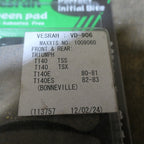 Triumph  TSS TSX T140E (80-81) T140ES (82-83) ,Bonneville Front and Rear Brake Pads,