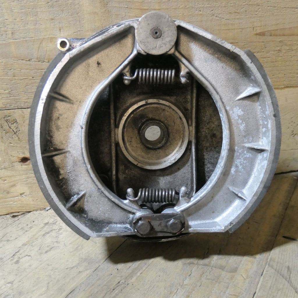 Norton Dominator Atlas ES2 ,Model 50 Front Brake Plate, Used Part