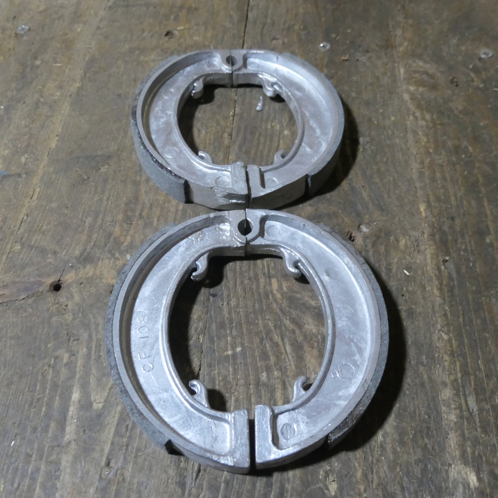 BSA ,C15 Brake Shoes, NOS 2 Pairs Front and Rear