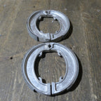 BSA ,C15 Brake Shoes, NOS 2 Pairs Front and Rear