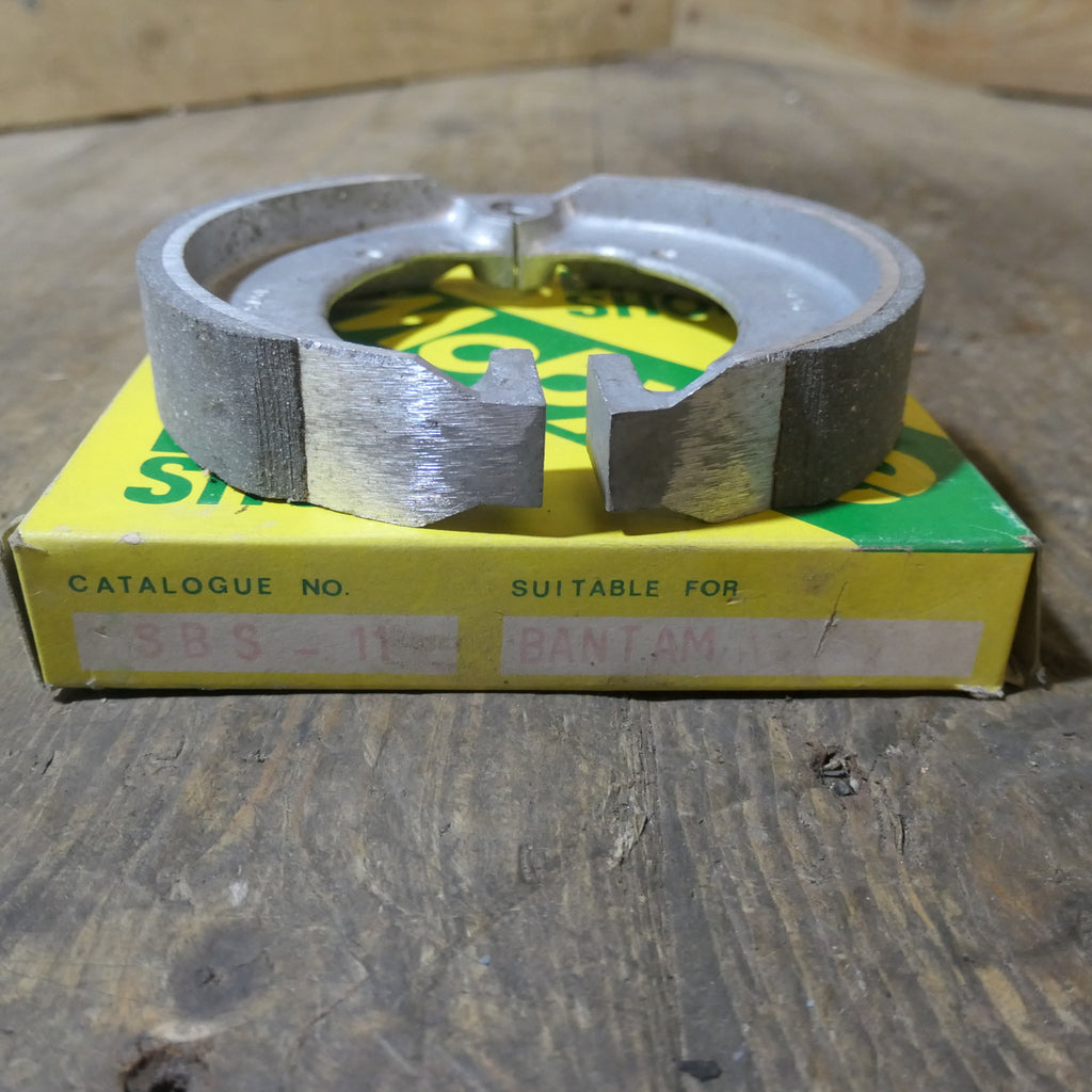 BSA Bantam Triumph Tiger Cub ,Mobyke Brake Shoes, NOS