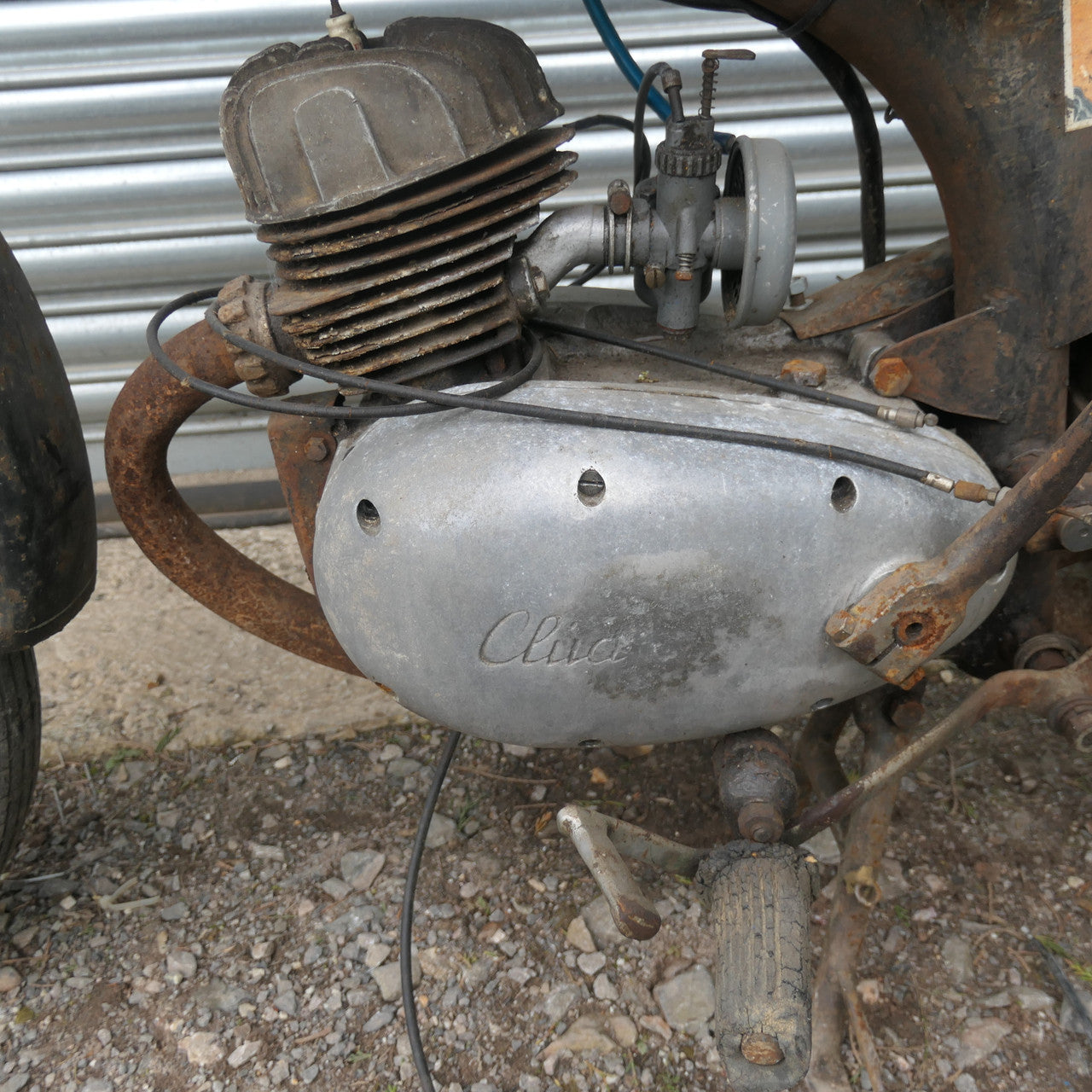 Clua  Sport 175cc  Vintage, Circa 1959, Spanish Motorcycle For Restoration.